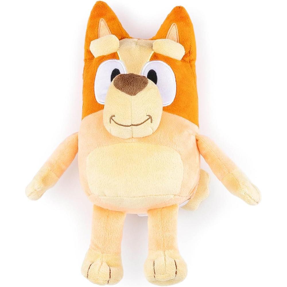 imageJay Franco Bingo Mini Plush Pillow Buddy Super Soft Bluey Character Pillow Polyester Microfiber 11 InchesOrange Bingo