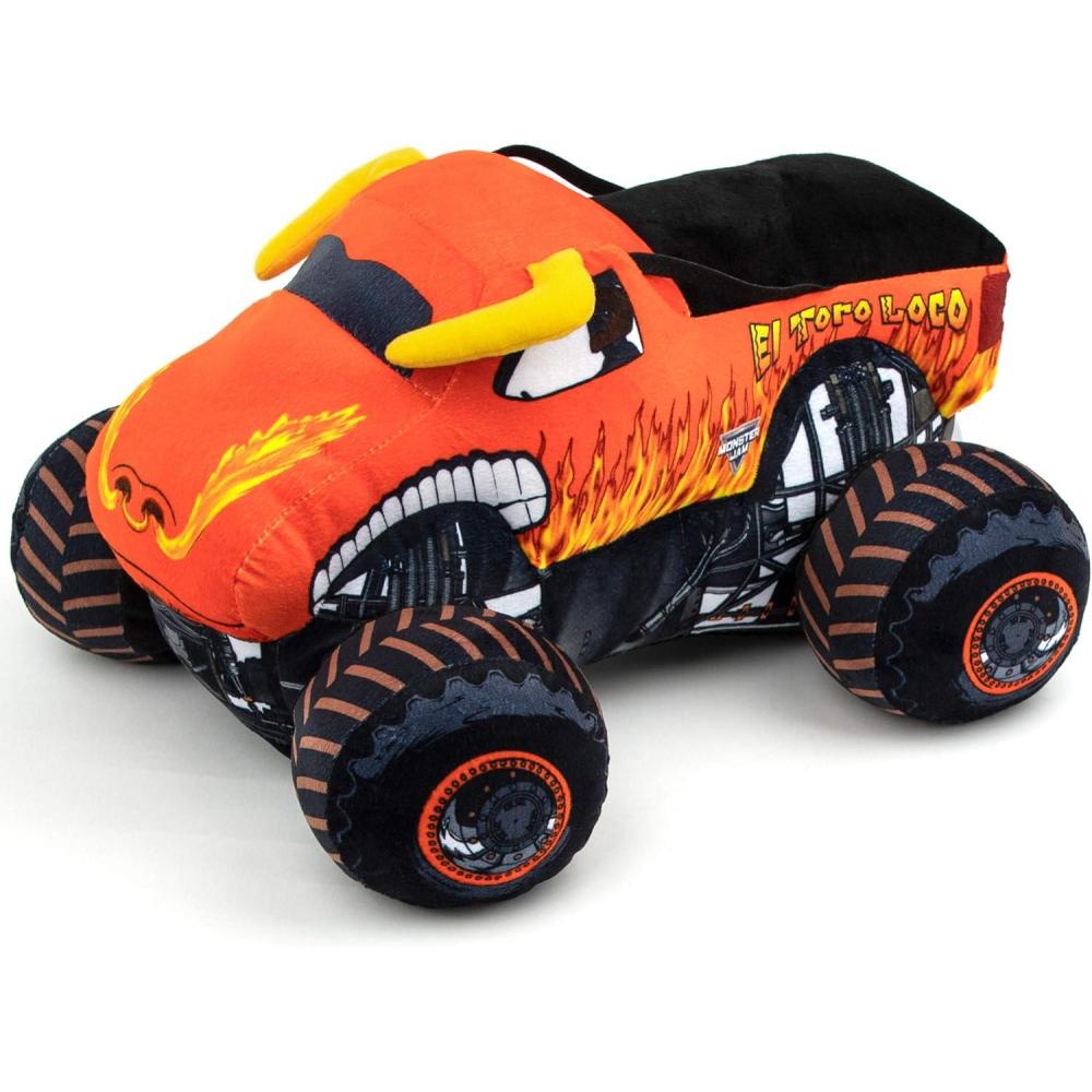 imageJay Franco Bingo Mini Plush Pillow Buddy Super Soft Bluey Character Pillow Polyester Microfiber 11 InchesOrange El Toro Loco