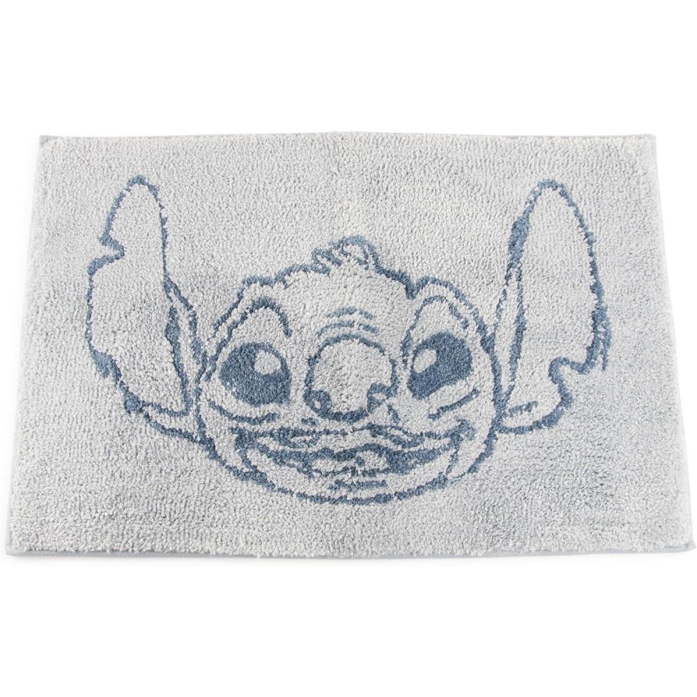 imageJay Franco Bluey Kids Bath Rug Soft NonSlip Machine Washable Blue Bathroom Mat 20 x 30Blue Stitch