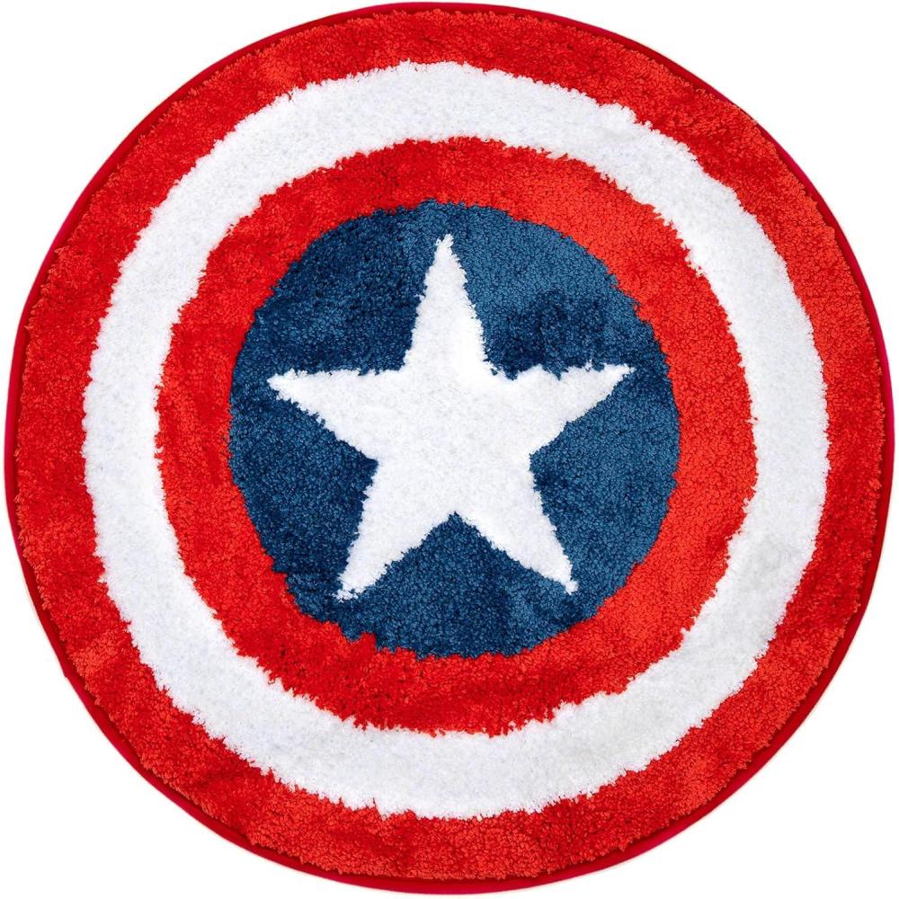 imageJay Franco Bluey Kids Bath Rug Soft NonSlip Machine Washable Blue Bathroom Mat 20 x 30Multi Avengers