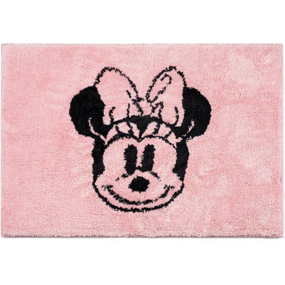 imageJay Franco Bluey Kids Bath Rug Soft NonSlip Machine Washable Blue Bathroom Mat 20 x 30Pink Minnie Mouse