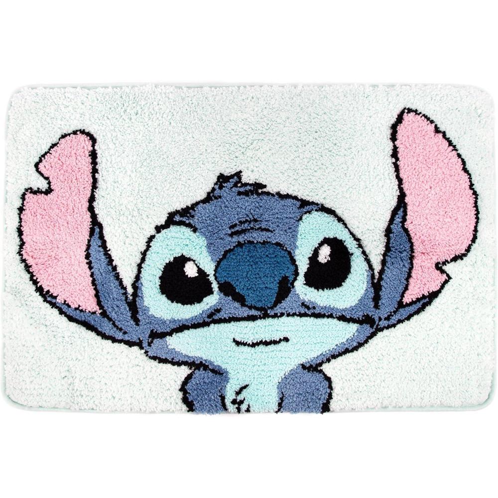 imageJay Franco Bluey Kids Bath Rug Soft NonSlip Machine Washable Blue Bathroom Mat 20 x 30Teal Lilo Stitch