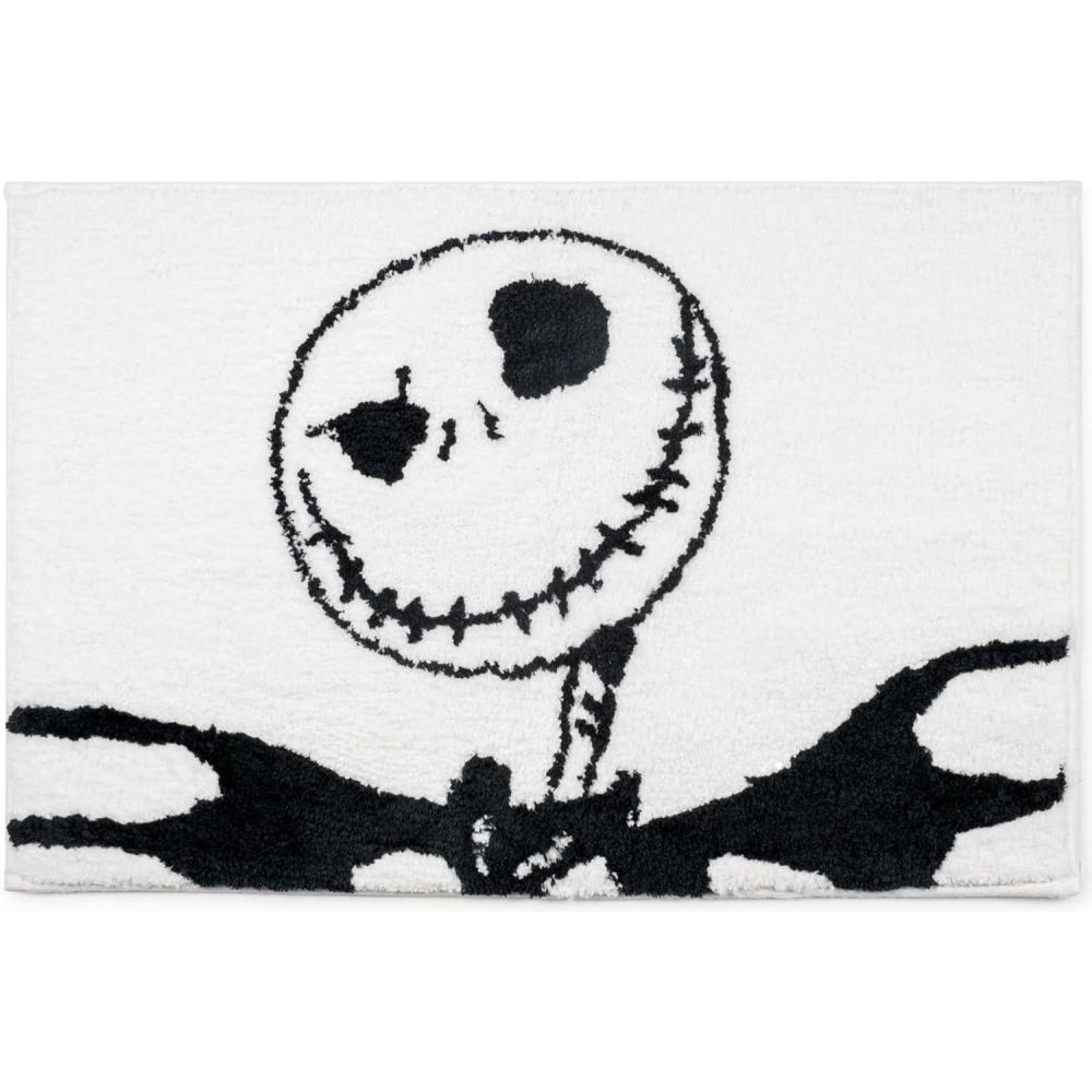 imageJay Franco Bluey Kids Bath Rug Soft NonSlip Machine Washable Blue Bathroom Mat 20 x 30White Nightmare Before Christmas