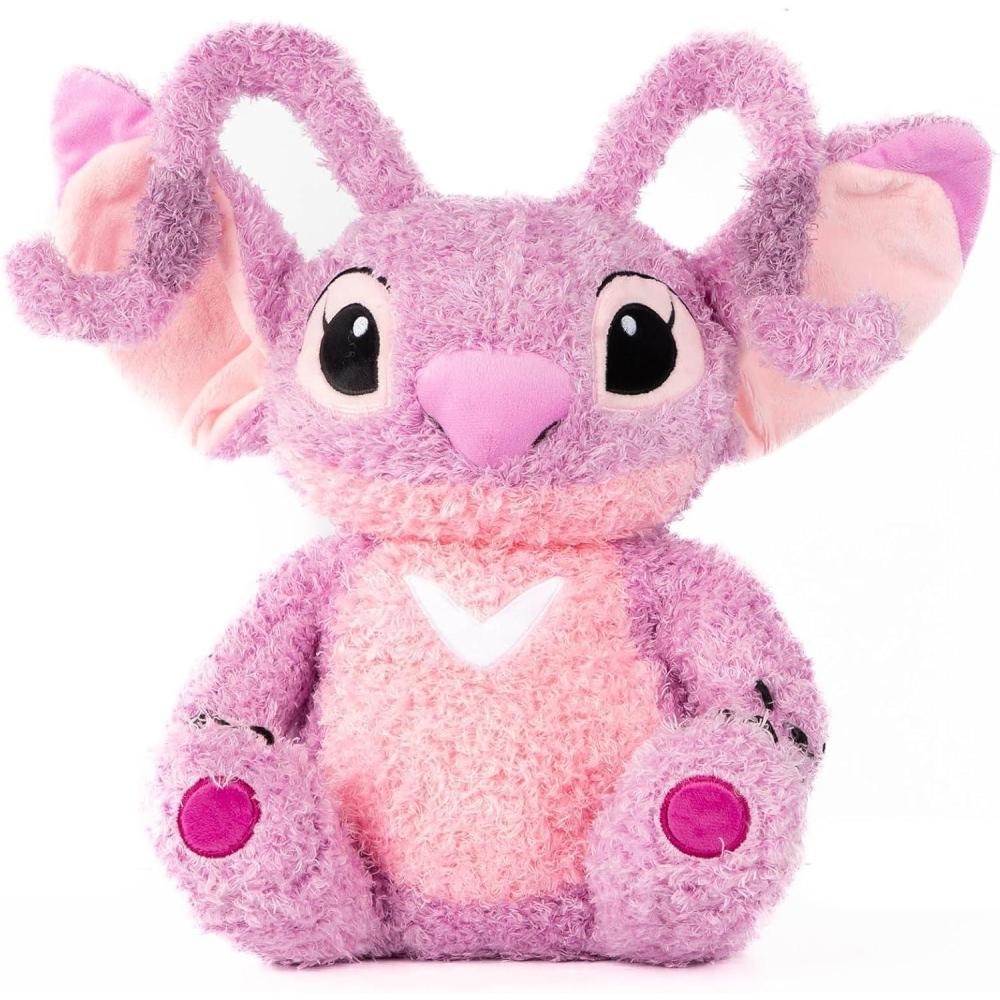 imageJay Franco Bluey Plush Pillow Buddy Soft Plushie Stuffed Pillow 17 Inches Orange BingoPink Angel