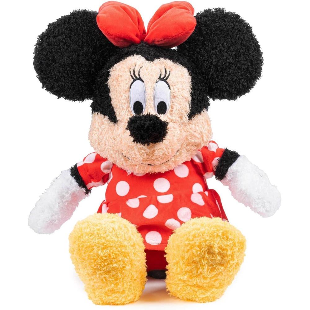 imageJay Franco Bluey Plush Pillow Buddy Soft Plushie Stuffed Pillow 17 Inches Orange BingoRed Minnie Mouse