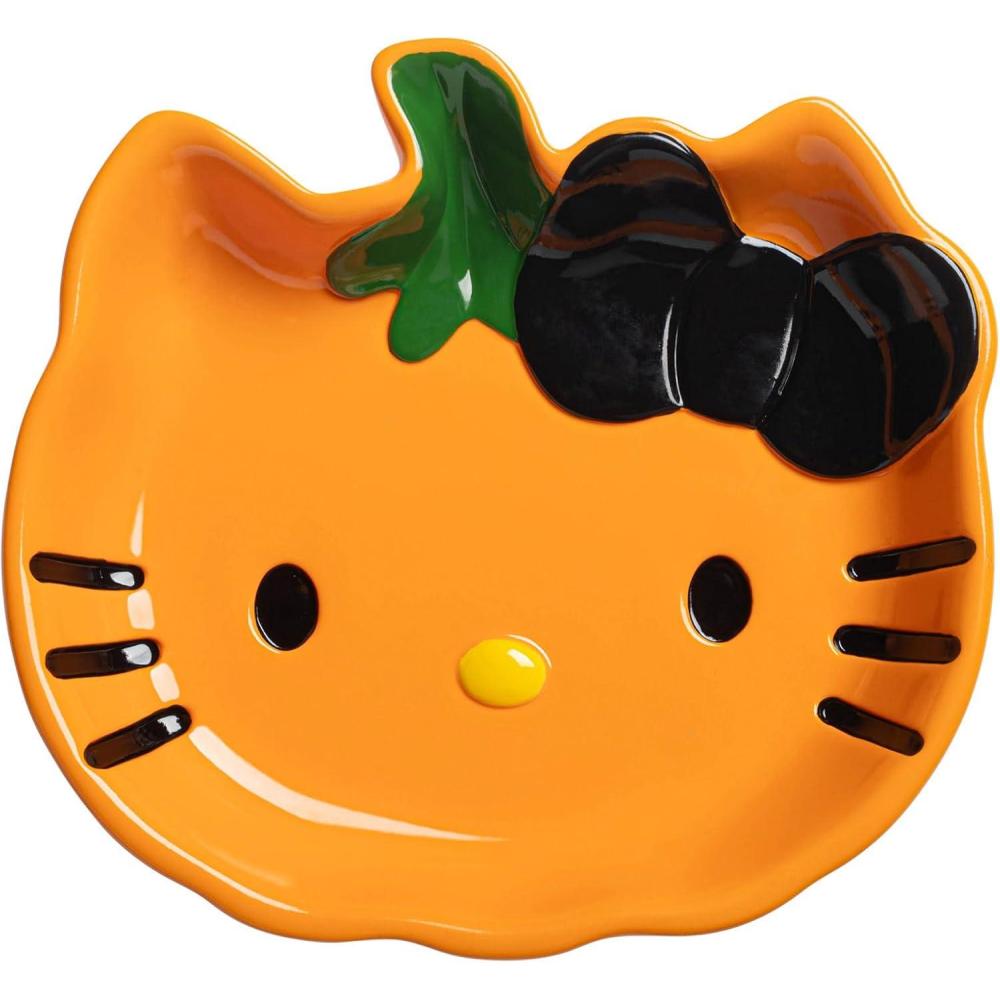 imageJay Franco Bluey Soap Dish Blue Resin Sponge HolderBar Soap Holder Kids Bathroom TrayOrange Hello Kitty
