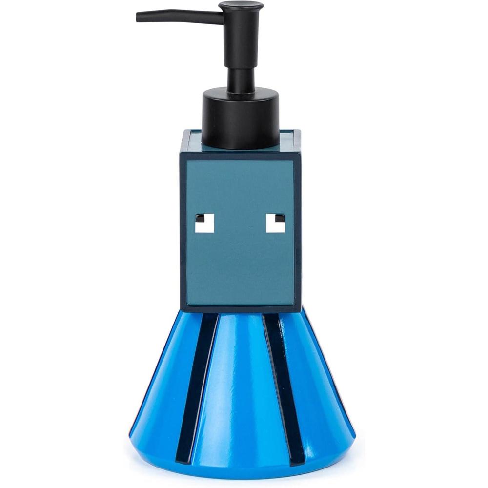 imageJay Franco Bluey Soap Dispenser Blue Kids Bathroom Accessory Resin Lotion PumpBlue Minecraft