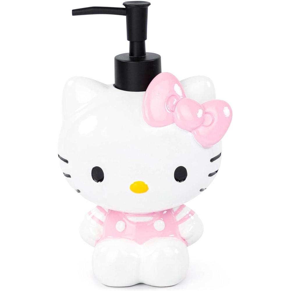 imageJay Franco Bluey Soap Dispenser Blue Kids Bathroom Accessory Resin Lotion PumpWhite Hello Kitty