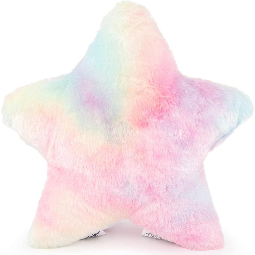 imageJay Franco Polyester Bluey Shaped Decorative Pillow Kids Super Soft Throw Plush Pillow Measures 17 Inches Official Bluey ProductMulti We Wear Cute
