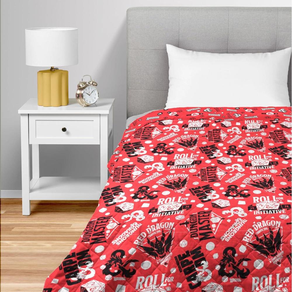 imageNorthwest Bluey Balloon Celebration Quilted Throw Blanket Official Cartoon Throw Blanket Featuring Bluey for Adults Boys Girls Bed Couch or Playroom 60 x 80 InchesRoll for Initiative