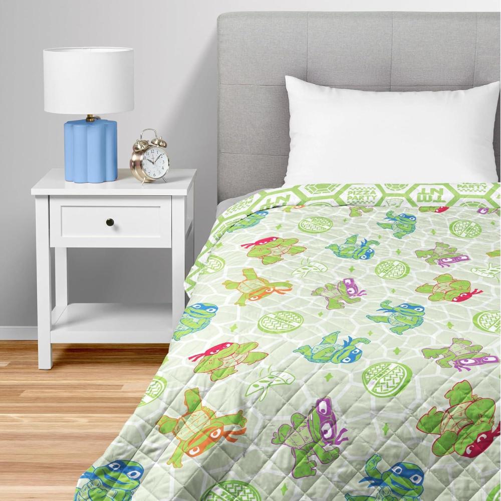 imageNorthwest Bluey Balloon Celebration Quilted Throw Blanket Official Cartoon Throw Blanket Featuring Bluey for Adults Boys Girls Bed Couch or Playroom 60 x 80 InchesPizza Party