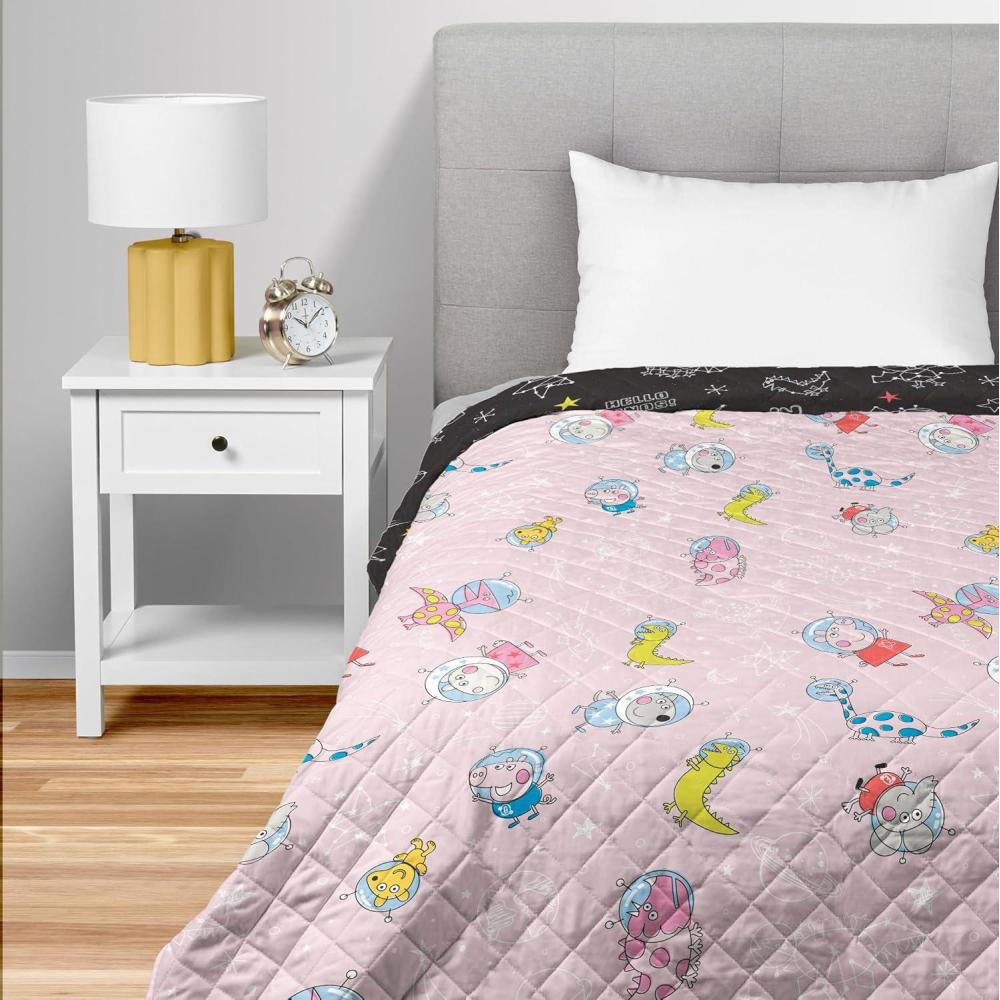 imageNorthwest Bluey Balloon Celebration Quilted Throw Blanket Official Cartoon Throw Blanket Featuring Bluey for Adults Boys Girls Bed Couch or Playroom 60 x 80 InchesDino Stars