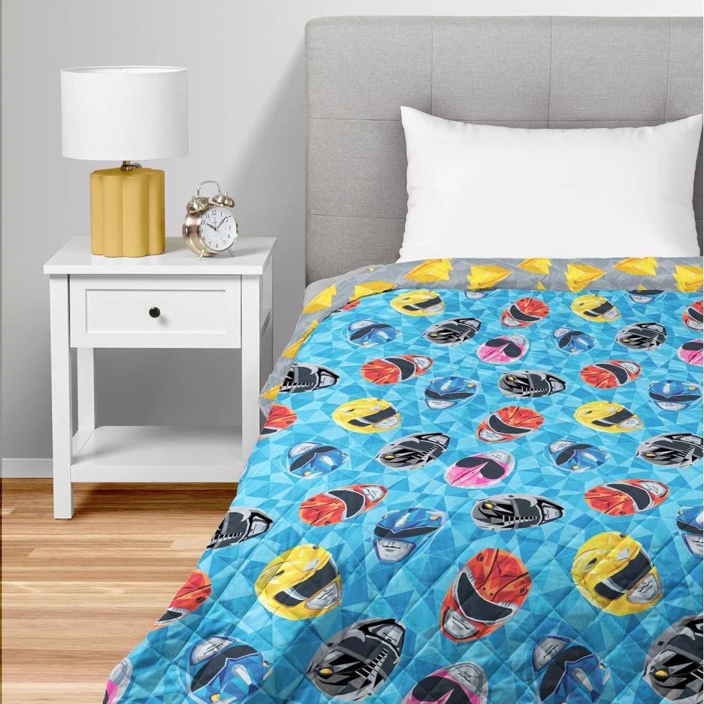 imageNorthwest Bluey Balloon Celebration Quilted Throw Blanket Official Cartoon Throw Blanket Featuring Bluey for Adults Boys Girls Bed Couch or Playroom 60 x 80 InchesGeo Power