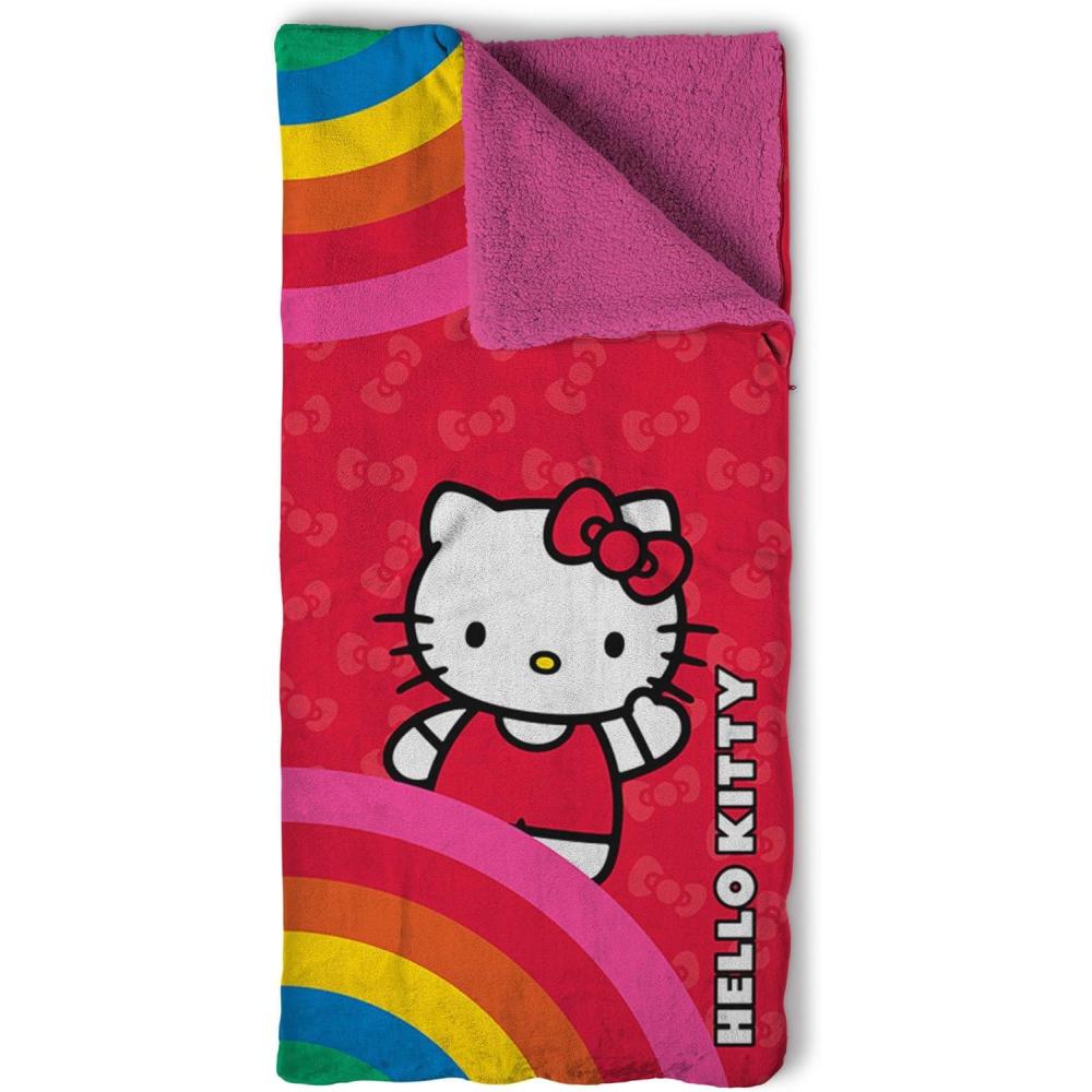 imageSilk Touch Sherpa Slumber Bag for Boys and Girls Sleeping Bag with Zipper 27 x 56 inchesPink Pride