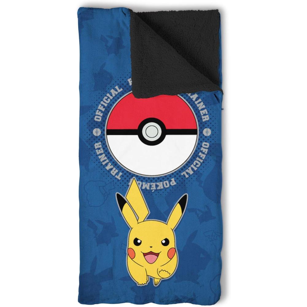 imageSilk Touch Sherpa Slumber Bag for Boys and Girls Sleeping Bag with Zipper 27 x 56 inchesTraining Center