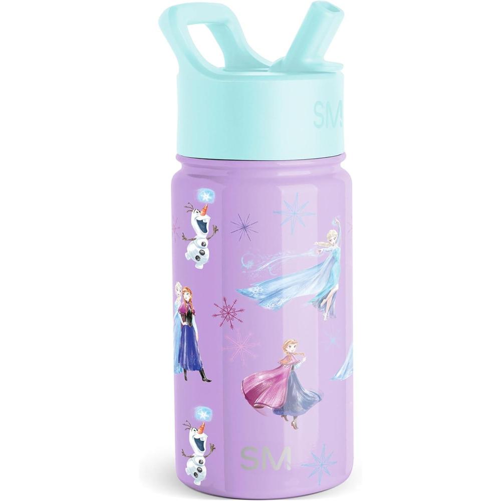 imageSimple Modern Kids Summit Water Bottle with Straw Lid Bluey 14oz Stainless Steel Cup Insulated Tumbler for Toddlers School Bluey CheckmateDisneyFrozen Sisters