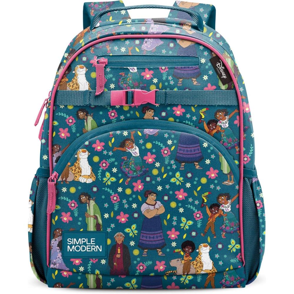 imageSimple Modern Medium Bluey Toddler Backpack for School Girls and Boys Kindergarten Elementary Kids Backpack Fletcher Collection Kids 15quot tall Bluey SkyDisney Encanto
