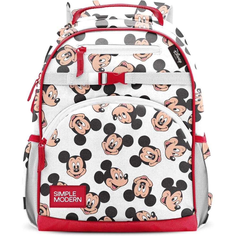 imageSimple Modern Medium Bluey Toddler Backpack for School Girls and Boys Kindergarten Elementary Kids Backpack Fletcher Collection Kids 15quot tall Bluey SkyDisney Mickey Mouse Fun