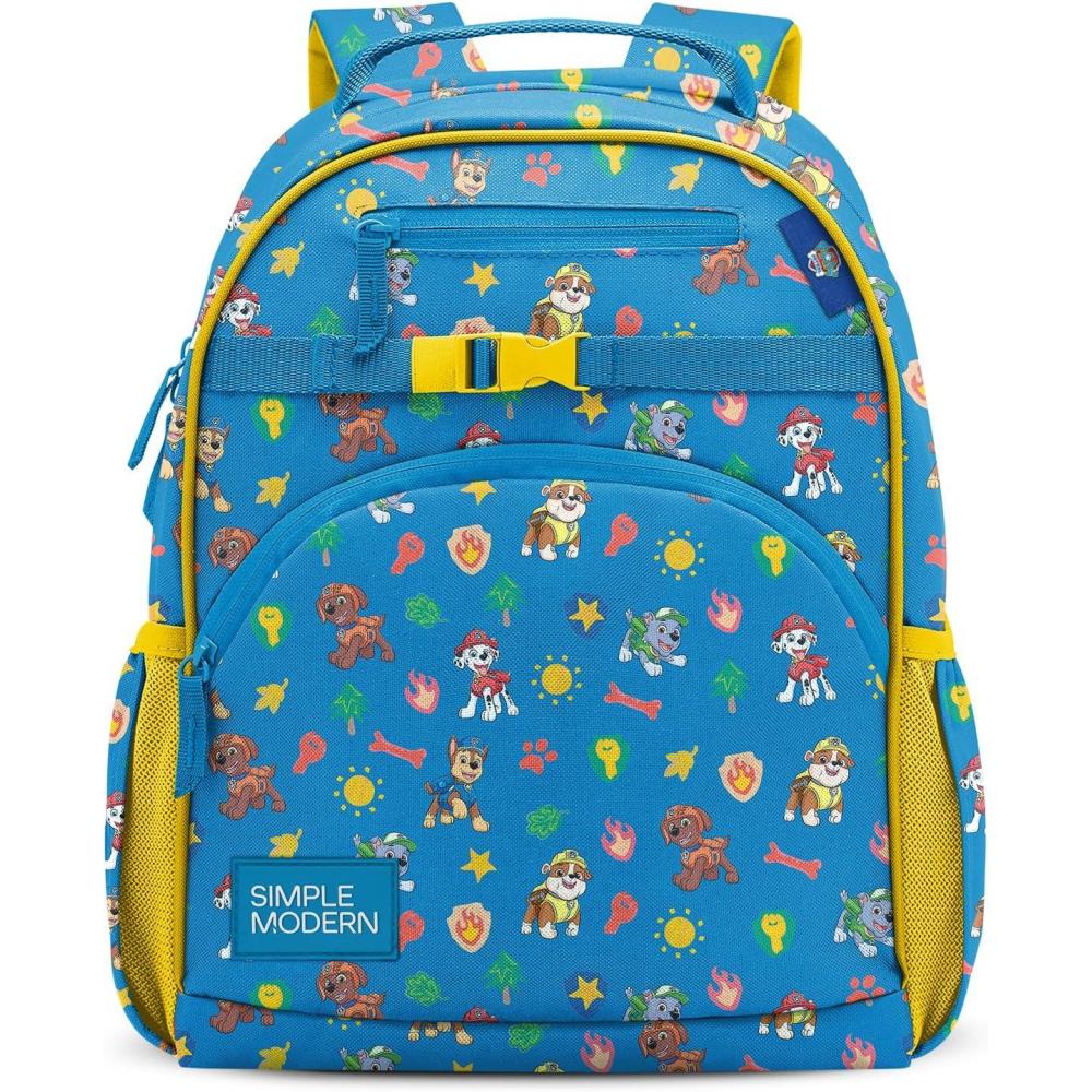 imageSimple Modern Medium Bluey Toddler Backpack for School Girls and Boys Kindergarten Elementary Kids Backpack Fletcher Collection Kids 15quot tall Bluey SkyPaw Patrol Outdoor Adventures