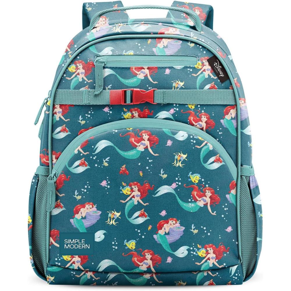 imageSimple Modern Medium Bluey Toddler Backpack for School Girls and Boys Kindergarten Elementary Kids Backpack Fletcher Collection Kids 15quot tall Bluey SkyDisney Ariels Day Dream