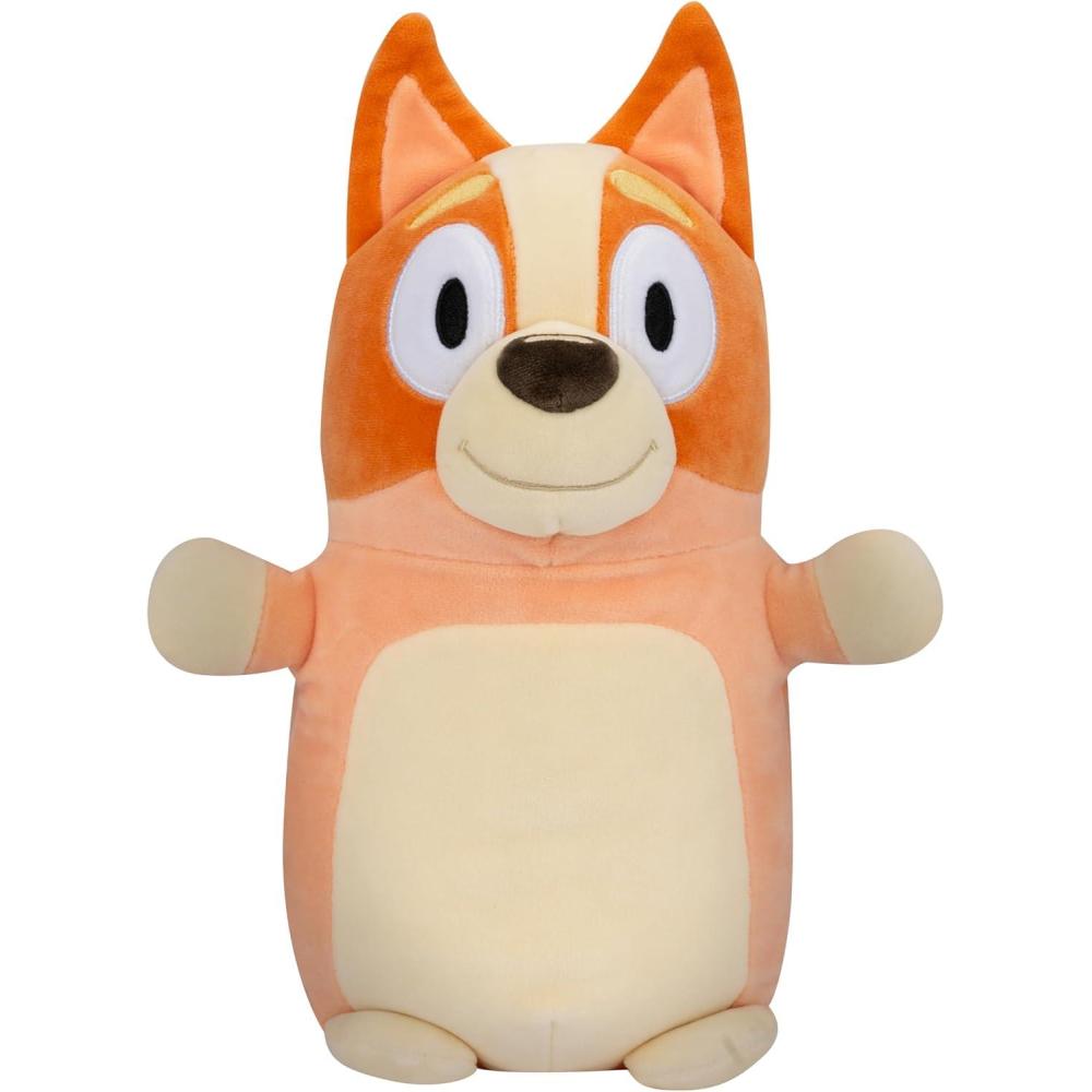 imageSquishmallows Original Bluey 10Inch Bandit HugMees MediumSized Ultrasoft Official Jazwares PlushBingo