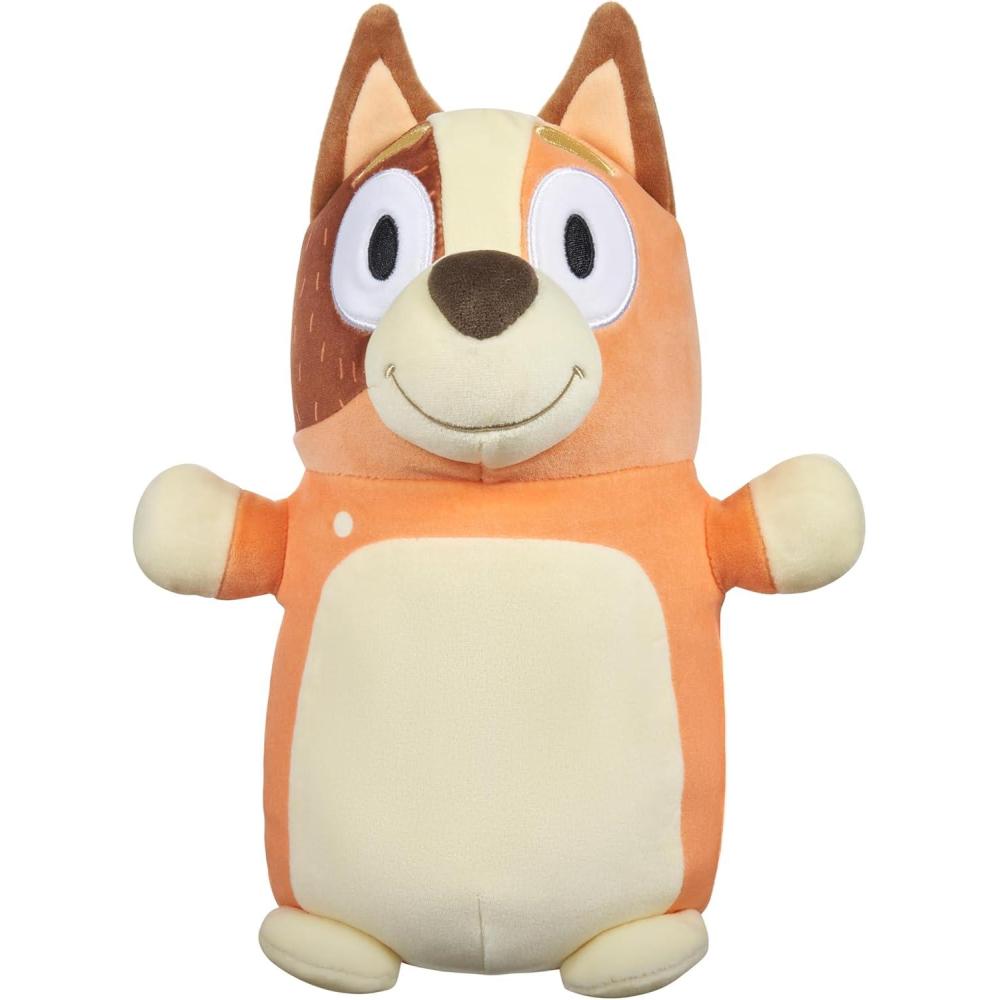 imageSquishmallows Original Bluey 10Inch Bandit HugMees MediumSized Ultrasoft Official Jazwares PlushChili