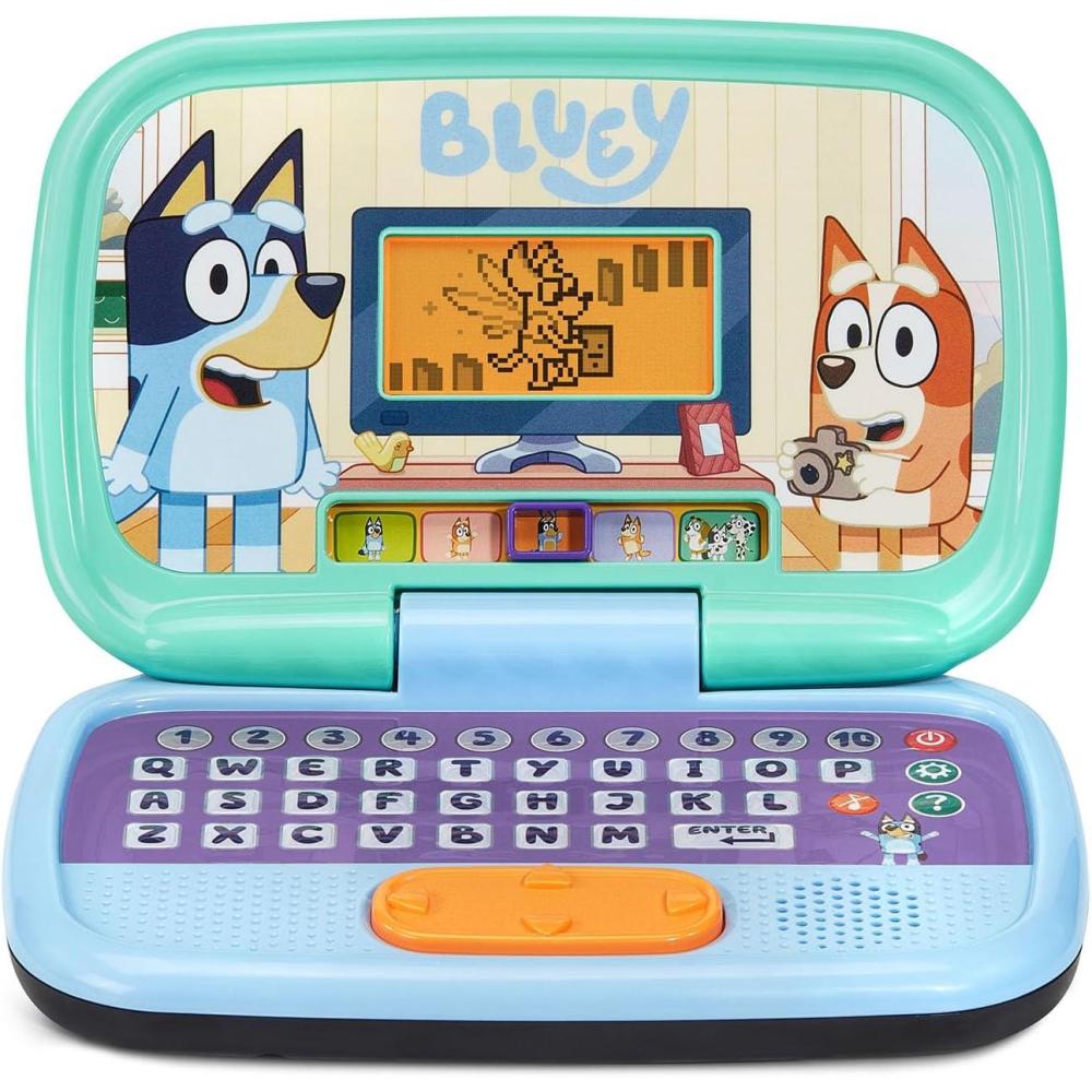 imageVTech Bluey Game Time Laptop