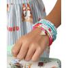 Bingo and Bluey Bracelets for Girls 6-Piece Set Official License, Stretch Friendship Bracelets with Beads and Bluey Charms