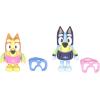 Bluey – Pool Time Bingo 2.5 inch Figures – 2 Pack, Multicolor (13039)