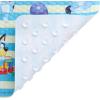 Bluey Bath Mat for Kids, Toddlers and Babies, 15.5 by 22 Inch, Non Slip, Bathtub Mat with Suction Cups, Machine Washable, Cushioned to Protect, Easy to Clean, Official Bluey Characters