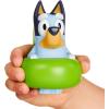 Bluey Bath Squirter Toys Pack of 3, Lightweight Floating Water Toy Set with Bingo and Beach Ball, Squeezable Bath Toys for Toddlers and Kids, Ages 3+