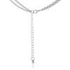 Bluey Bingo Necklaces for Girls Official License, 16″ / 17″+3″ Layered Necklace(Blue and Orange)