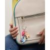 Bluey Bingo Red Balloon Backpack Bag Charm for Girls Official License, Keepy Uppy Backpack Charm and Keychain