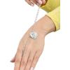 Bluey Bracelet for Girls with Heeler Family Heart Charm Official License, 7″+1″ Heart Bracelet with Clear Crystals