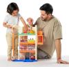 Bluey Hammerbarn Shopping Playset, 4 Level, 22″ Tall Playset with Working Lift and Trolley Return, Including Lights and 45+ Sounds