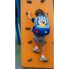 Bluey Kids Backpack, 16 Inch School Bag with 3D Features, Blue