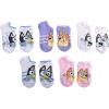 Bluey Kids No Show Socks, Pink, Small