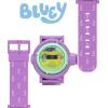 Bluey Kids Projection Watch with LCD Display, 10 Fun Bluey Images, Light-Up Projector, Adjustable Plastic Strap, Kid-Friendly Durable Build, Perfect for Young Bluey Fans, Fits Wrist Sizes 5.5″ to 8″