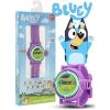 Bluey Kids Projection Watch with LCD Display, 10 Fun Bluey Images, Light-Up Projector, Adjustable Plastic Strap, Kid-Friendly Durable Build, Perfect for Young Bluey Fans, Fits Wrist Sizes 5.5″ to 8″