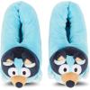 Bluey Ladies Bingo Slippers – Ladies Classic Bingo Big Face Plush Slippers, Bandit, Chilli & Bingo 3D Plush Slippers