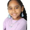 Bluey Layered Necklaces for Girls 2 Pieces, 16″-17″+3.25″ Kids Bluey Jewelry Official License