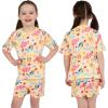 Bluey Pajamas | Bingo Girls Pajamas | 2 Pack Pj Sets | Pack Of 2 Girls Pajama Set