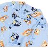 Bluey Unisex Kids’, 2-Piece Loose-fit Button Down Pajama Set, Soft & Cute for Kids, 8