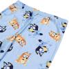 Bluey Unisex Kids’, 2-Piece Loose-fit Button Down Pajama Set, Soft & Cute for Kids, 8