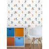 Bluey and Bingo Hearts Multicolor Peel and Stick Wallpaper, RMWS1307