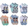 Bluey boys Multi Pack Socks(White (6-pack))