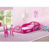 Delta Children – Bluey 4-Piece Toddler Room-in-a-Box Set – Includes Sleep and Play Toddler Bed, Table, 1 Chair and Fabric Toy Box, Blue(Minnie Mouse)