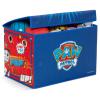 Delta Children – Bluey 4-Piece Toddler Room-in-a-Box Set – Includes Sleep and Play Toddler Bed, Table, 1 Chair and Fabric Toy Box, Blue(Paw Patrol)