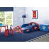 Delta Children – Bluey 4-Piece Toddler Room-in-a-Box Set – Includes Sleep and Play Toddler Bed, Table, 1 Chair and Fabric Toy Box, Blue(Paw Patrol)