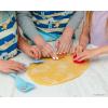 Handstand Kitchen Bluey Cookie Baking Set with Three Bluey Themed Cookie Stamp Cutters and Nylon Cookie Spatula
